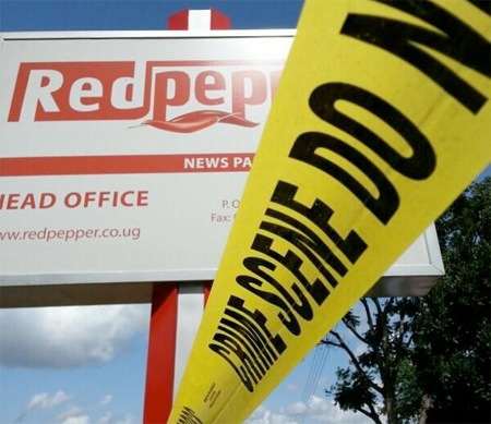 Museveni Orders For Reopening Of Red Pepper Cautions Against The Red Pepper Publications Headquarters In Namanve Have Been Closed For Two Months