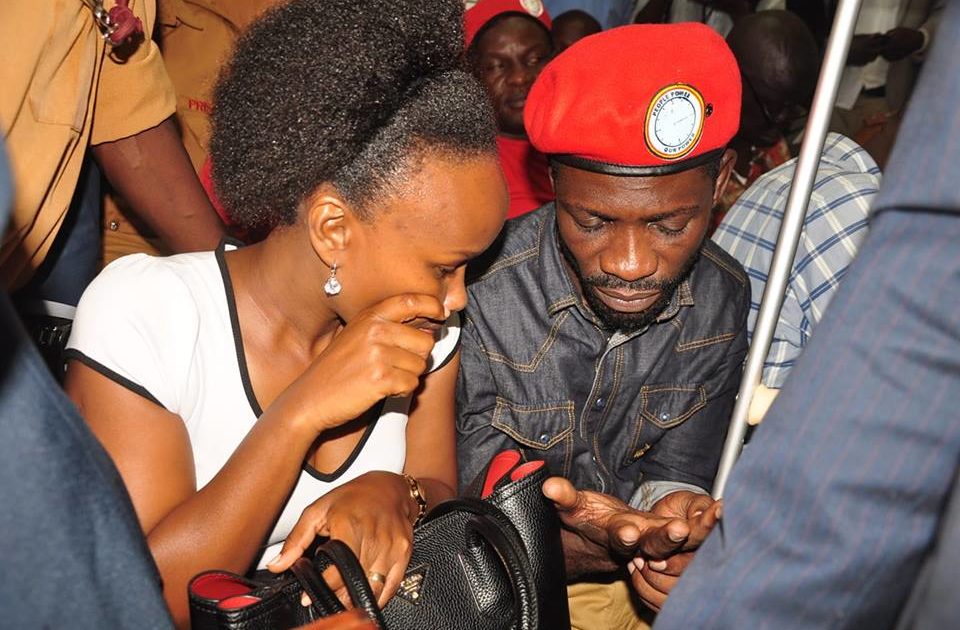 Bobi Wine, Zaake Intercepted at Entebbe Airport, Admitted at Kiruddu